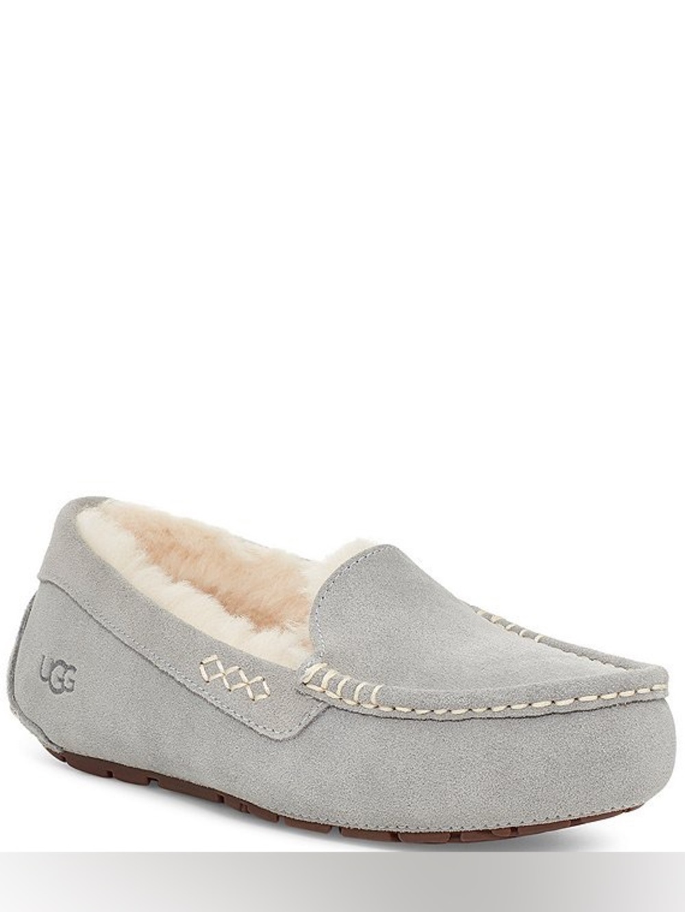 UGG | Ansley Water-Resistant Suede Moccasin Slippers